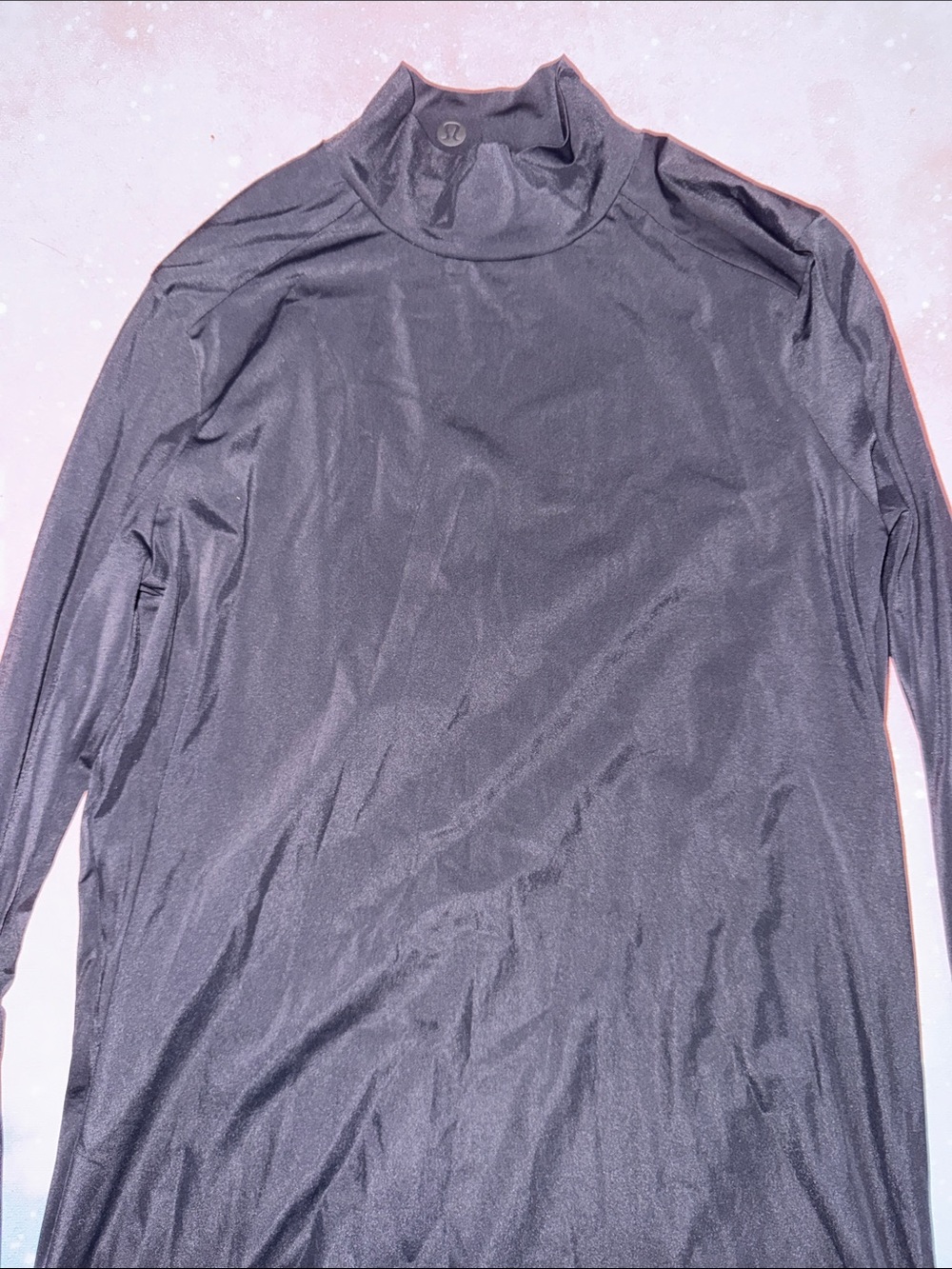 lululemon lab women’s Black Long-Sleeve Mock Neck Top 4